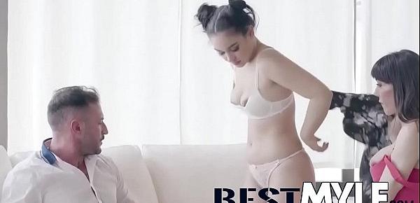  While going for a leisurely walk, Ginebra Bellucci finds an alluring letter inviting her to join an exclusive encounter with Sofia Star and her husband.